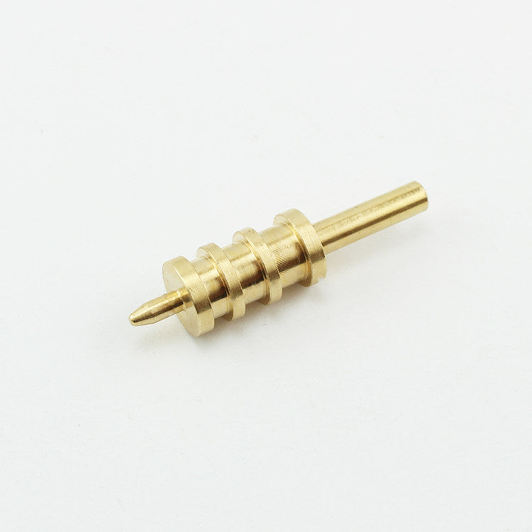 Adjustable Temperature Leather Edging Iron – Brass Tips for Edge Wax & Creasing (8 Heads Set)