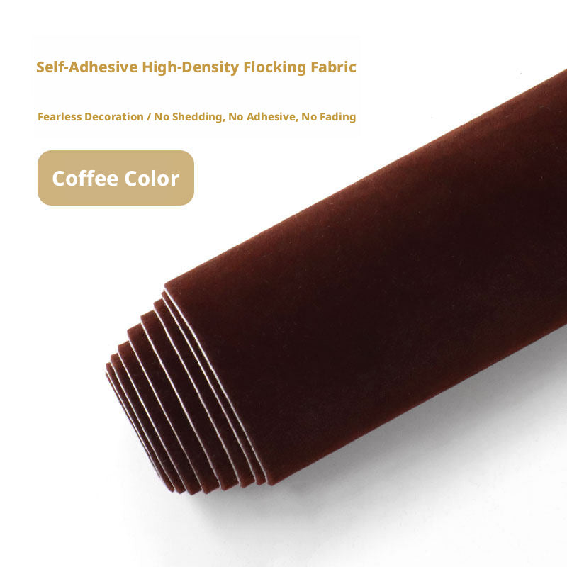 Self-Adhesive Velvet Fabric – Jewelry Box Liner, Drawer Protector, 17 Colors