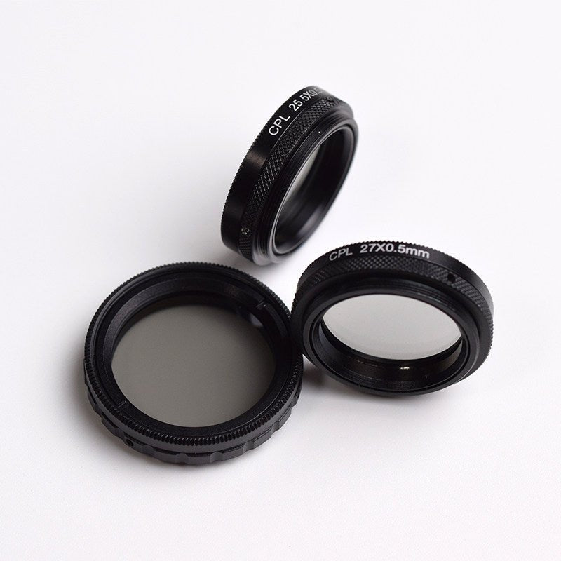 CPL / PL Polarizing Filter for Industrial Camera & Machine Vision Lenses — UV, CPL & Linear, 25.5mm–77mm + C - Mount - HomeDIYer