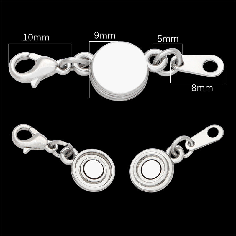 Magnetic Clasps for Jewelry Making – Strong, Gold Plated, DIY Buckles
