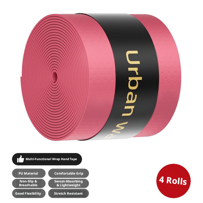 Anti‑Slip PU Wrap Tape for Drumsticks – Perforated, Sweat‑Absorbing, Multi‑Use (4/8/12 Rolls)