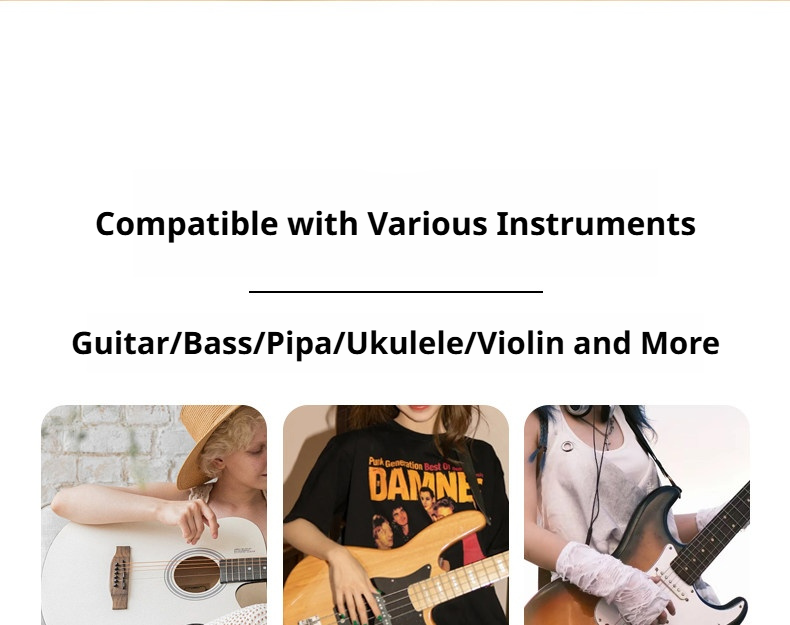 Solid Wood Foldable Guitar Stand – Bamboo A‑Frame for Guitar, Violin, Ukulele (with Footrest & Double Stand Options)