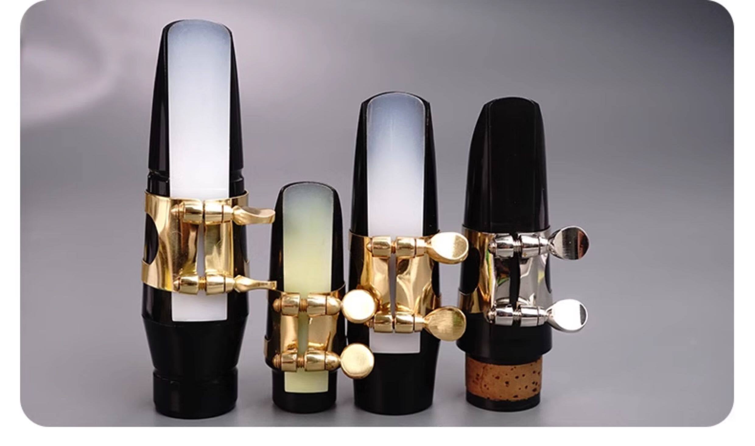 Resin Saxophone & Clarinet Reeds – 1.5 / 2.0 / 2.5 / 3.0 – Single or 4‑Pack (Alto, Tenor, Soprano, Clarinet)