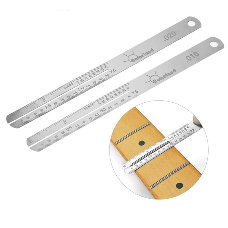 Guitar Fretboard Protector – Stainless Steel Fret Guard & Spacer for Luthier Fret Work