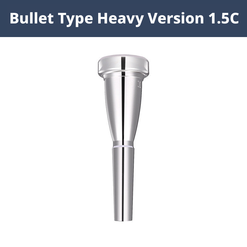 Xinbao Trumpet Mouthpiece – Silver/Gold Plated, 1C/1.5C/3C/5C/7C, Bullet Heavy Versions