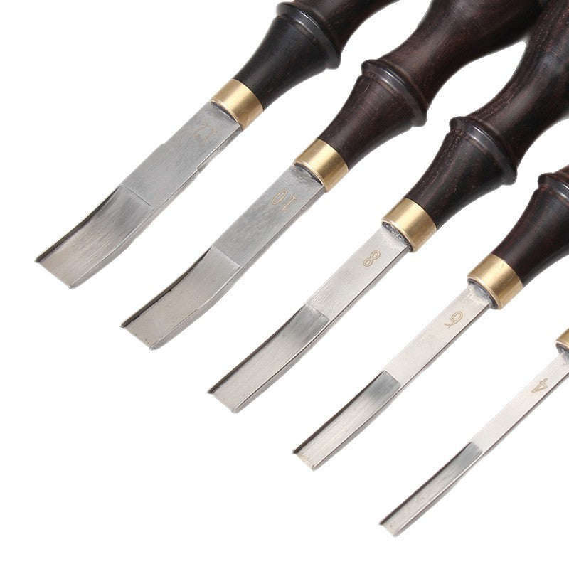 Leather Roughing Scraper Tool – Sandalwood Handle | HomeDIYer