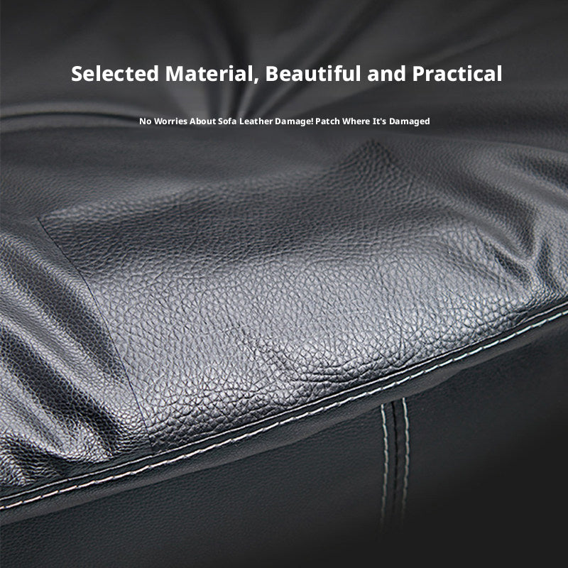 Strong Self-Adhesive Leather Repair Patch – 0.8mm Thick, Cut-to-Size for Sofa, Car Seat & Bag (Multiple Colors)