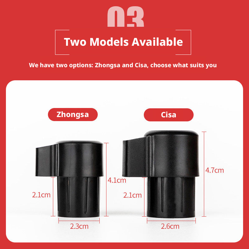 Saxophone Neck & Key Rod Protector Plug – Zhongsa for Alto/Tenor, Cisa for Soprano (Prevents Deformation)