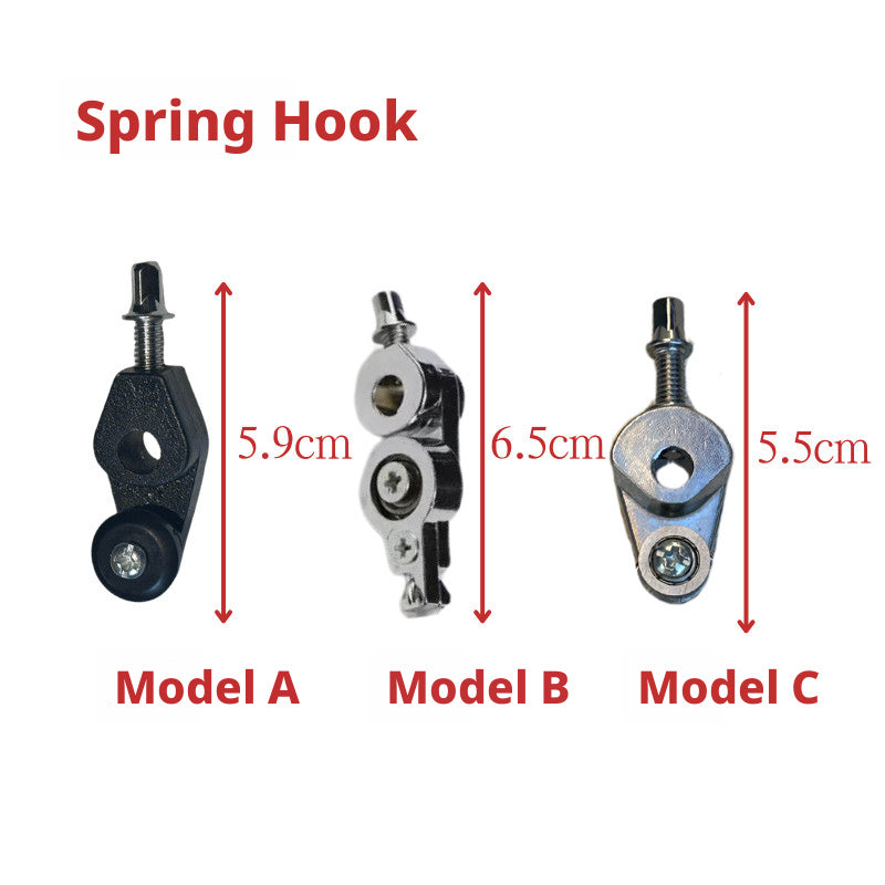 Bass Drum Pedal Accessory Kit – Spring Hooks, Chains, Bearings, Hammer Parts for Drum & Jazz Pedals