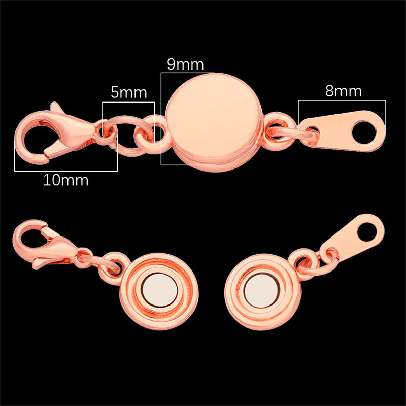 Magnetic Clasps for Jewelry Making – Strong, Gold Plated, DIY Buckles