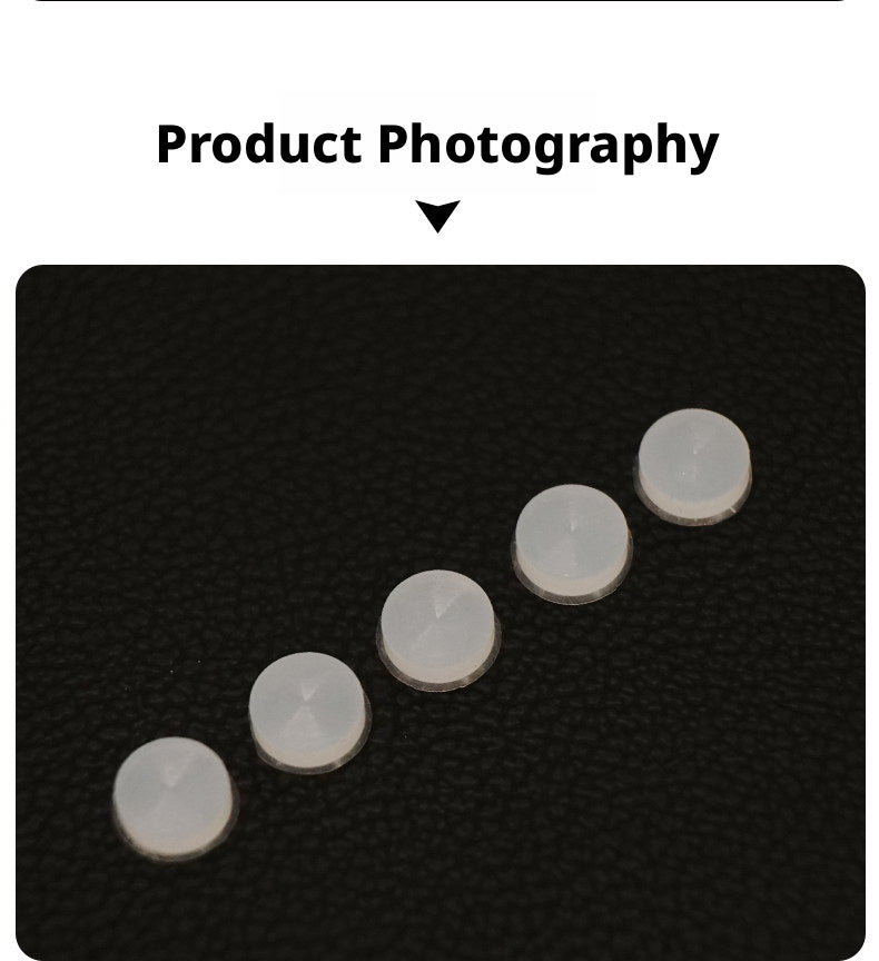 Universal Flute Open‑Hole Silicone Plugs – Set of 6 (5 + 1 Free), for Tone Key Covers