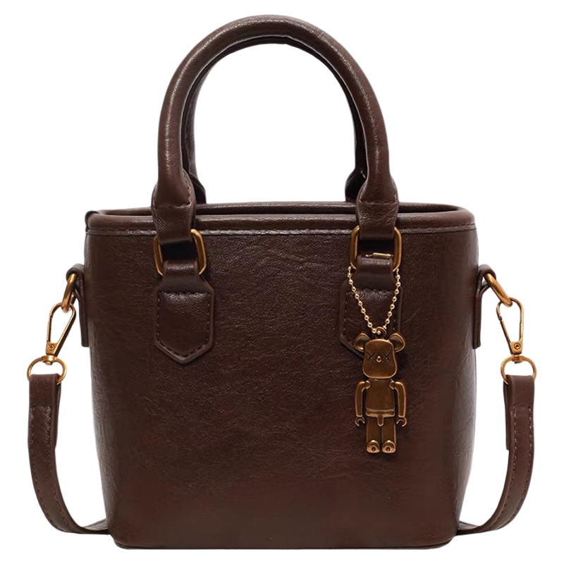 DIY Leather Bag Hardware Complete Set – Kelly, Cambridge, Saddle, Vegetable Basket + Shoulder Straps (Gold Chain & Fabric)