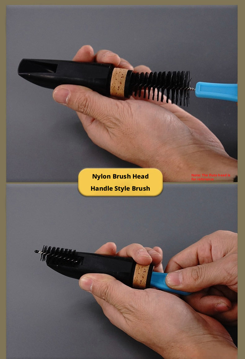 Woodwind Instrument Cleaning Brush Set – Tone Hole/Key & Mouthpiece Brushes for Flute, Clarinet, Saxophone