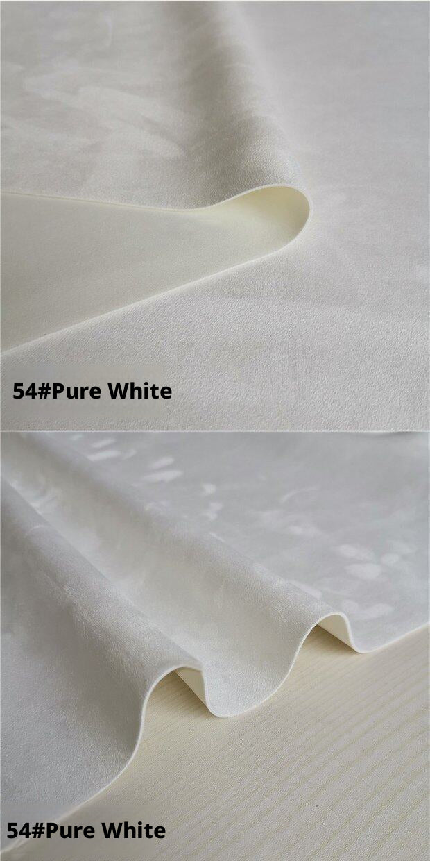 Snow Velvet 4‑Way Stretch Fabric – Black & White, for Jewelry Displays & DIY