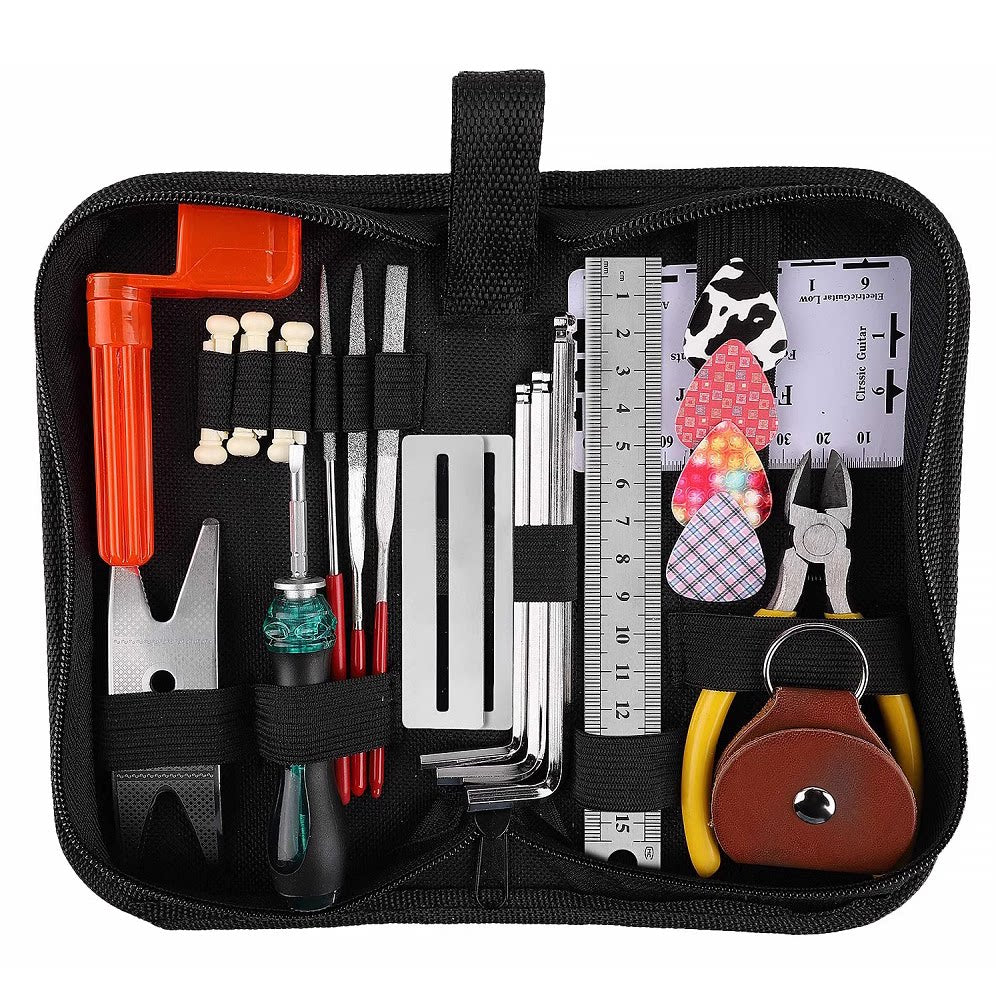 Guitar Repair Tool Kit – Complete Guitar Care & Maintenance Set (11 to 99 Pieces)