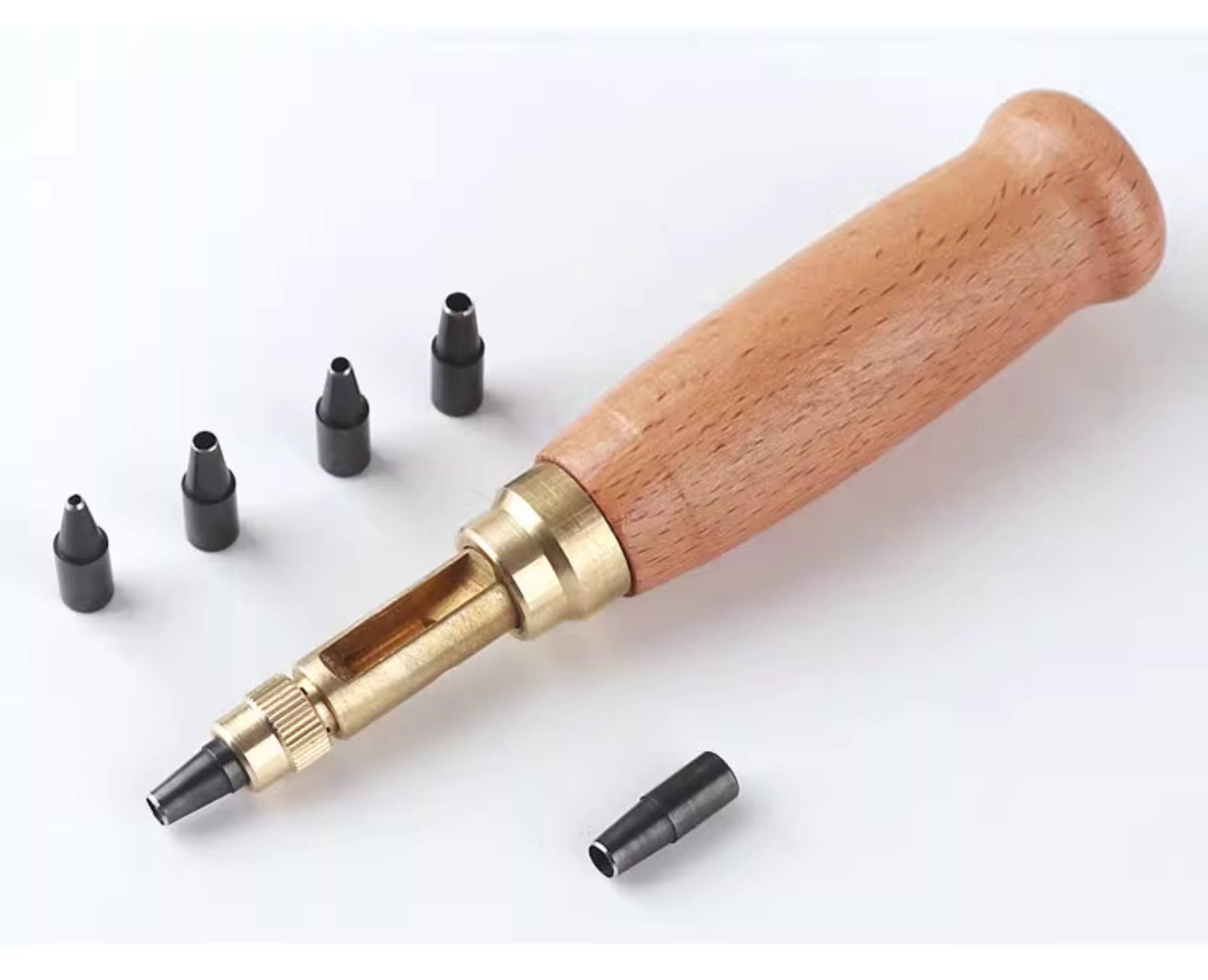DIY Punch Punch Punch Artifact Air Eye Clothes Leather Tool Punch Leather Goods Shoes Open Hole Belt Punch