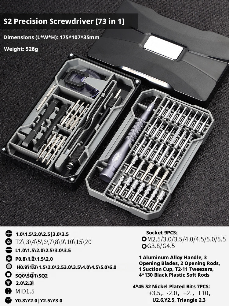 Precision Screwdriver Set – Electronics & Laptop Repair Kit (12 to 145-in-1 Options)