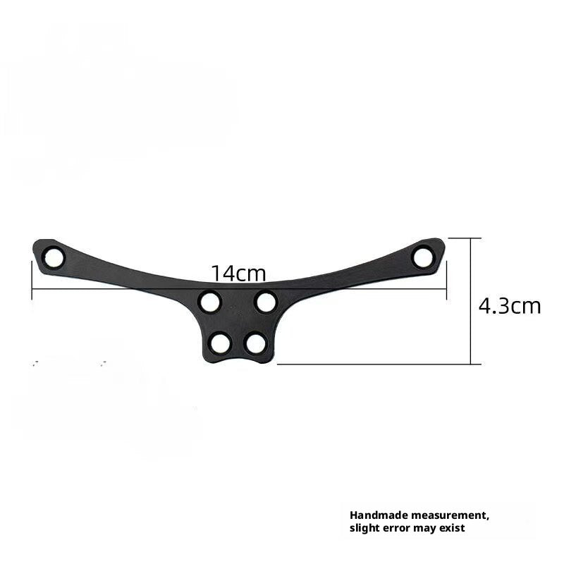 Saxophone Strap Hardware Set – Swallow Cross Bar, 5‑Hole Buckle & Metal Hook (Gold or Black)