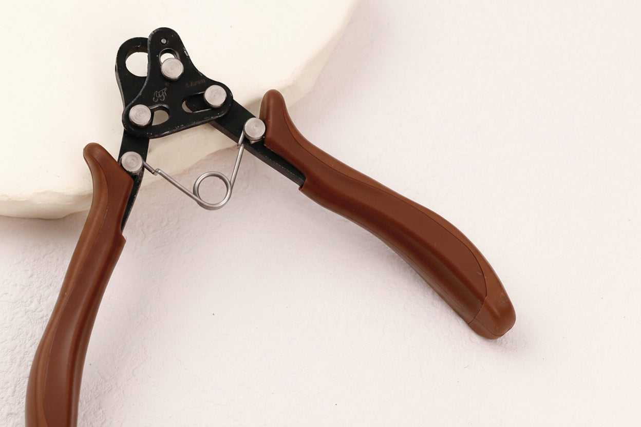 One-Step 9-Pin Pliers Set – Perfect Loops Every Time, 1.5mm Inner Diameter