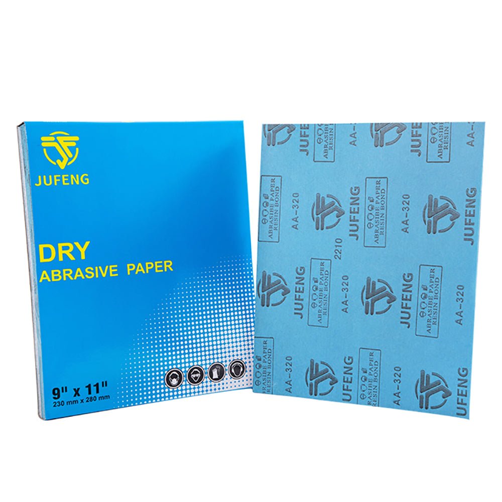 Dry Sandpaper 120 180 240 320 400 600Grits White Sand Paper for Automotive Wood Furniture Metal Electronics Polishing Grinding - HomeDIYer
