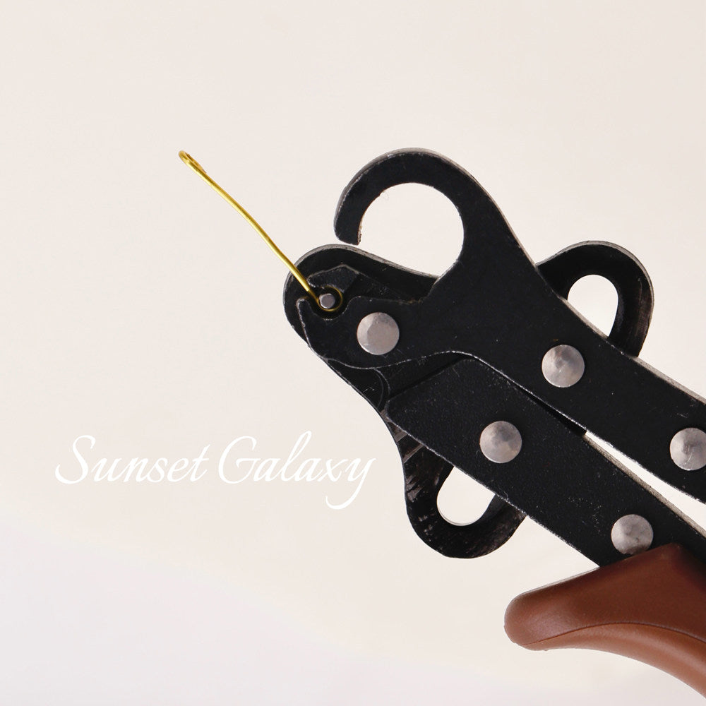 One-Step 9-Pin Pliers Set – Perfect Loops Every Time, 1.5mm Inner Diameter