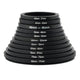 Camera Lens Filter Adapter Ring — Step-Up & Step-Down Threaded Conversion Rings, Multiple Sizes