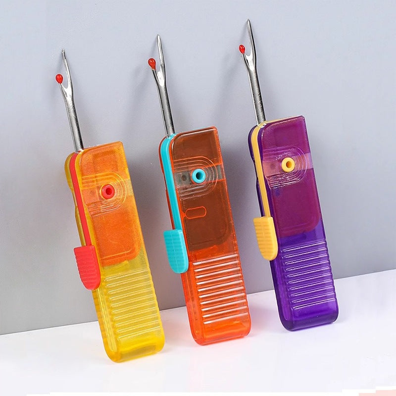 Foldable Seam Ripper & Thread Remover Tool – Multifunctional Sewing Repair Knife