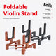 Foldable Violin Stand with Bow Holder – Portable Display Rack for Violin (Black or Red)