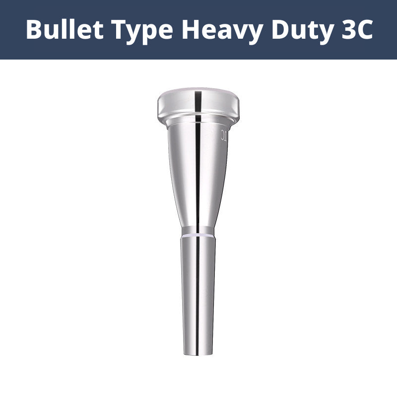 Xinbao Trumpet Mouthpiece – Silver/Gold Plated, 1C/1.5C/3C/5C/7C, Bullet Heavy Versions