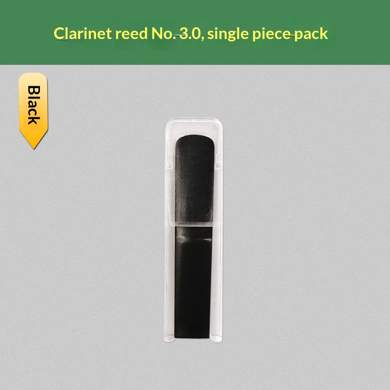 Resin Saxophone & Clarinet Reeds – 1.5 / 2.0 / 2.5 / 3.0 – Single or 4‑Pack (Alto, Tenor, Soprano, Clarinet)
