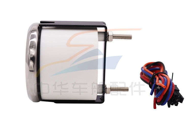 Marine Rudder Angle Indicator Gauge & Sensor – 316 SS Bezel, IP67, 12V/24V for Yachts, Speedboats & Fishing Boats