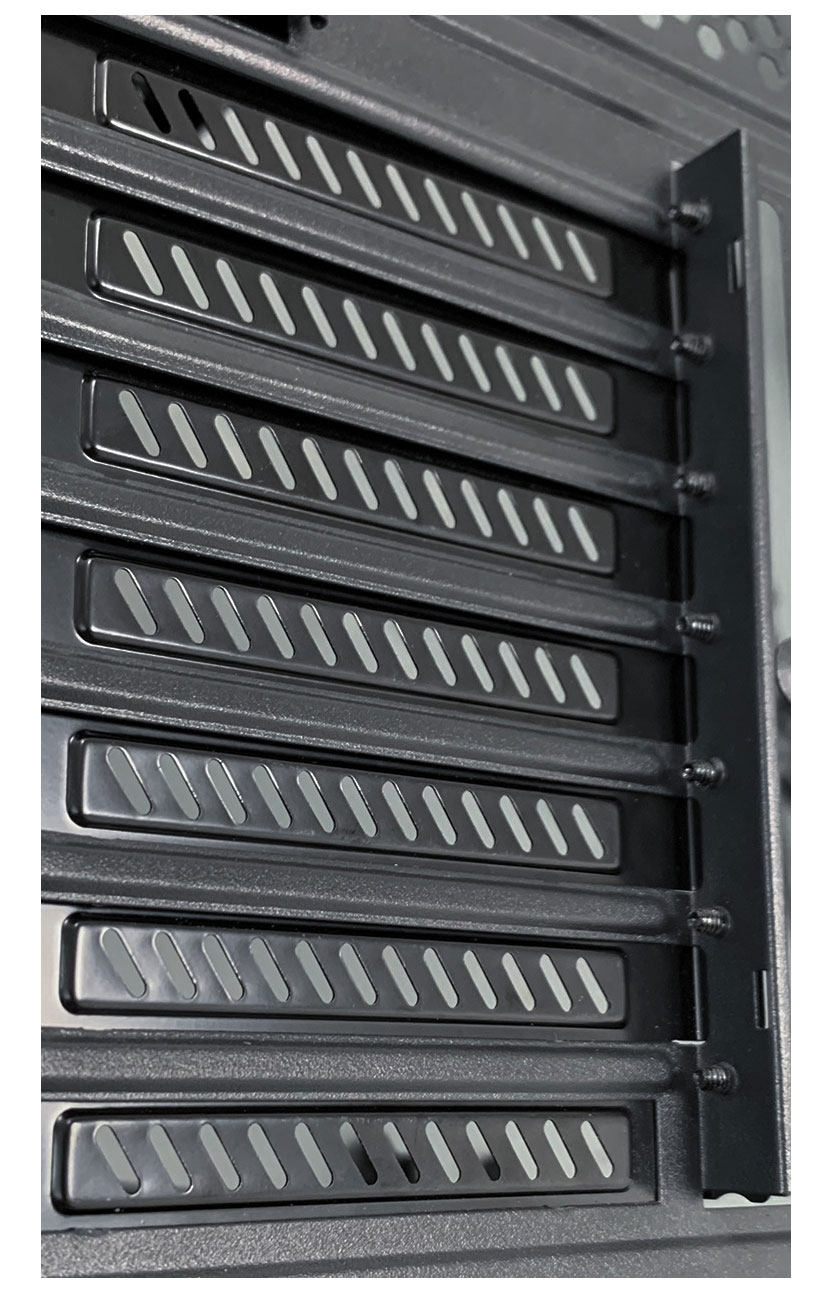 PCI Slot Cover Blanking Plate with Screws – Slotted, Solid & Perforated, 10-Pack for ATX/Micro-ATX PC Cases
