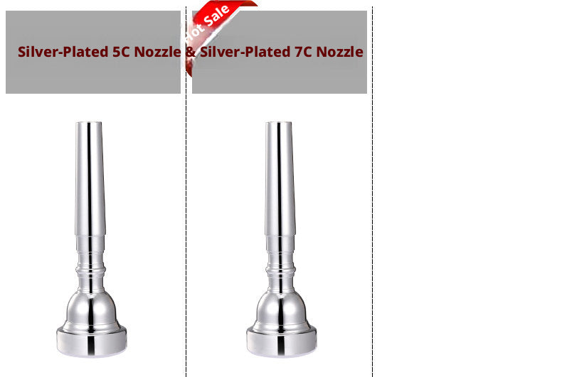 Xinbao Trumpet Mouthpiece – Silver/Gold Plated, 1C/1.5C/3C/5C/7C, Bullet Heavy Versions