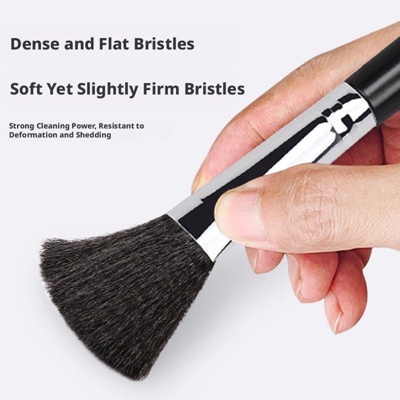 Anti - Static Soft Cleaning Brush for DSLR Camera, Keyboard & Electronics – Wool Bristle Dust Removal Tool - HomeDIYer