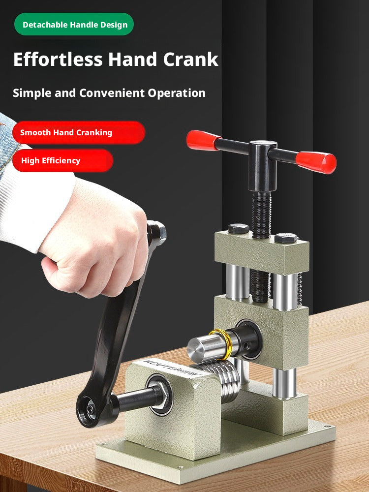 KCUTE Manual Ring Shaping Machine – 40+ Roller Wheels, for Gold/Silver