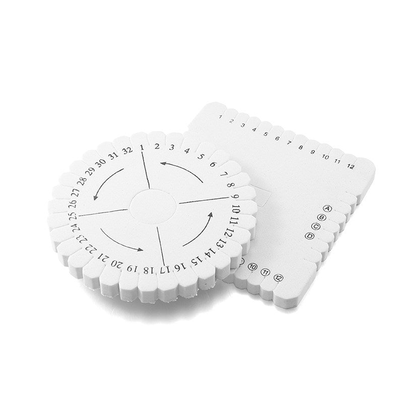 Bead Design Board Set – 13 - 20cm Bracelet Sizer, Necklace Layout Plate, Wooden & Acrylic Trays with Beading Needles, Rope Braider & Storage Bags - HomeDIYer