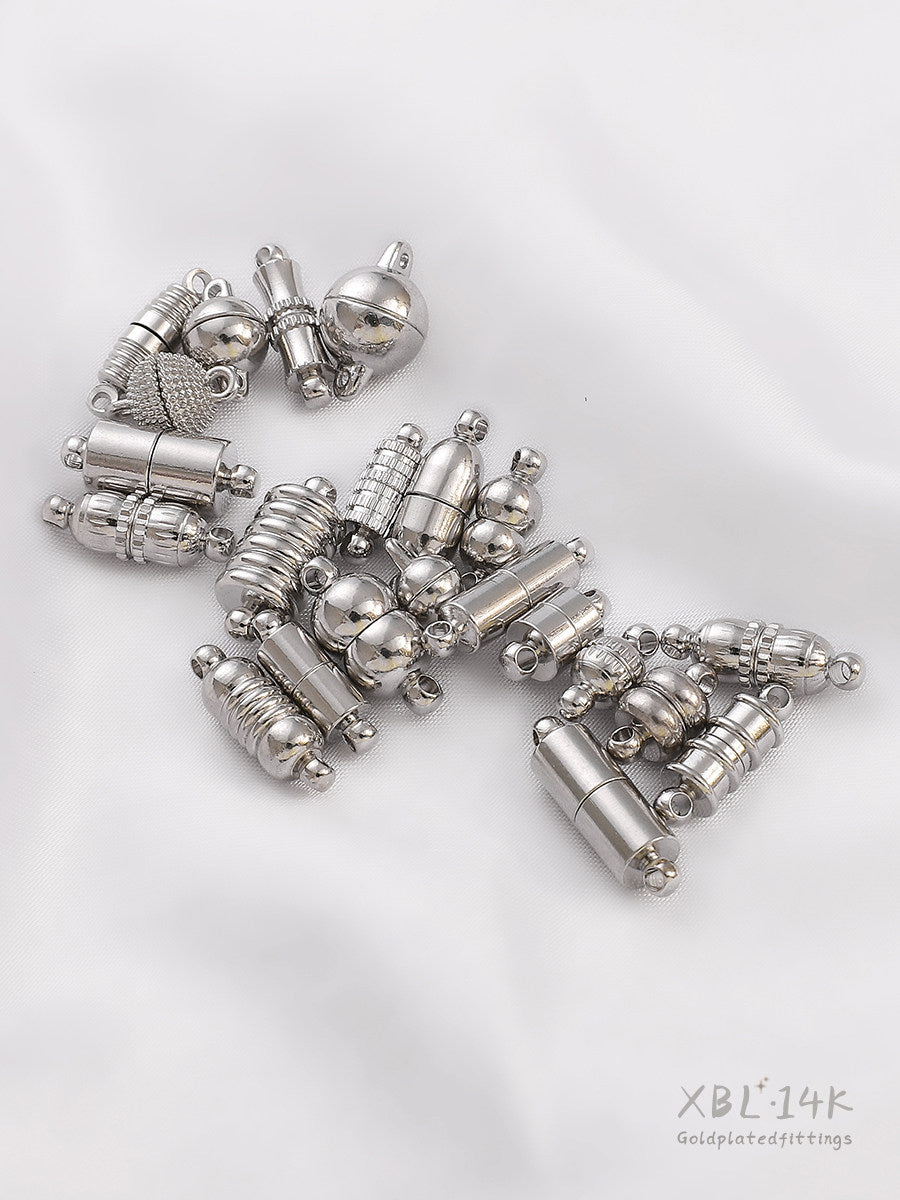 Magnetic Clasps for Jewelry Making – Strong, Gold Plated, DIY Buckles