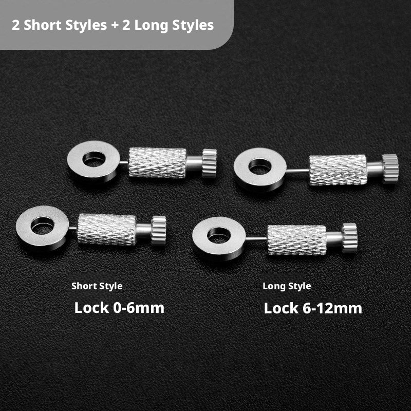 Suture Positioning Needles – Brass Leather Stitch Fixing Pins (Short 0‑6mm / Long 6‑12mm)