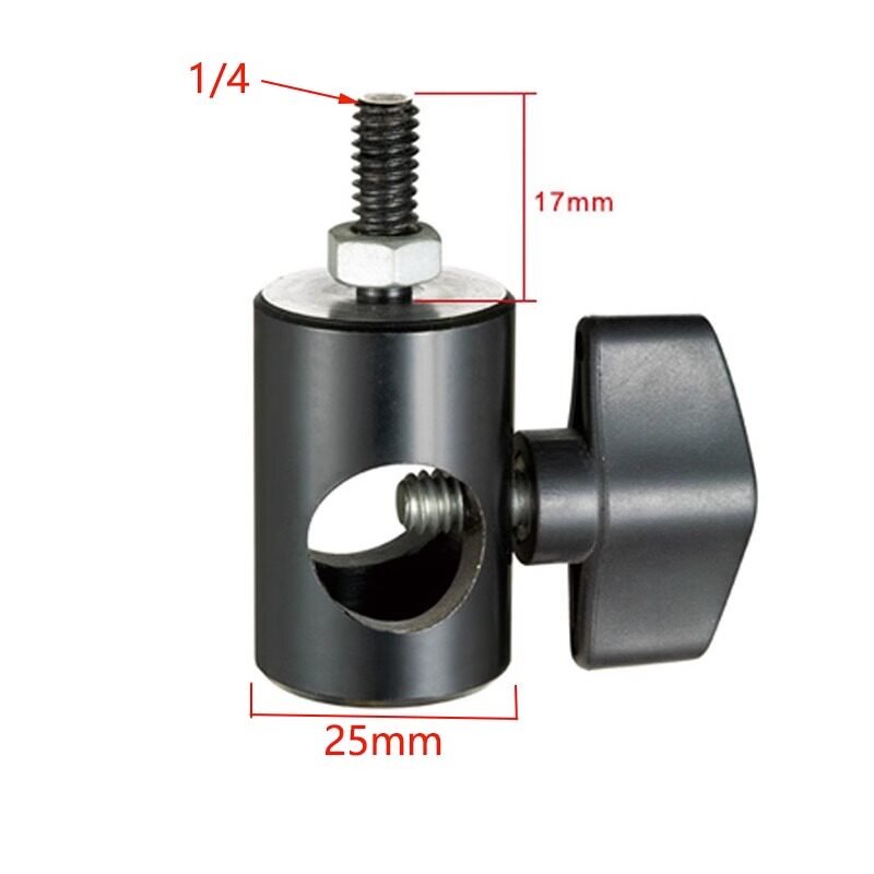 1/4" Light Stand Adapter — Universal Tripod & Flash Bracket Mount Converter for Photography Studio - HomeDIYer