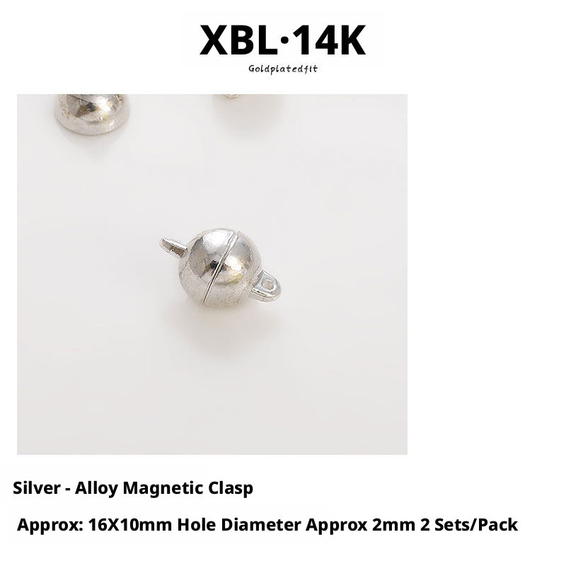 Magnetic Clasps for Jewelry Making – Strong, Gold Plated, DIY Buckles