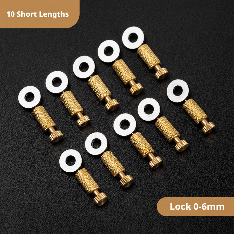 Suture Positioning Needles – Brass Leather Stitch Fixing Pins (Short 0‑6mm / Long 6‑12mm)