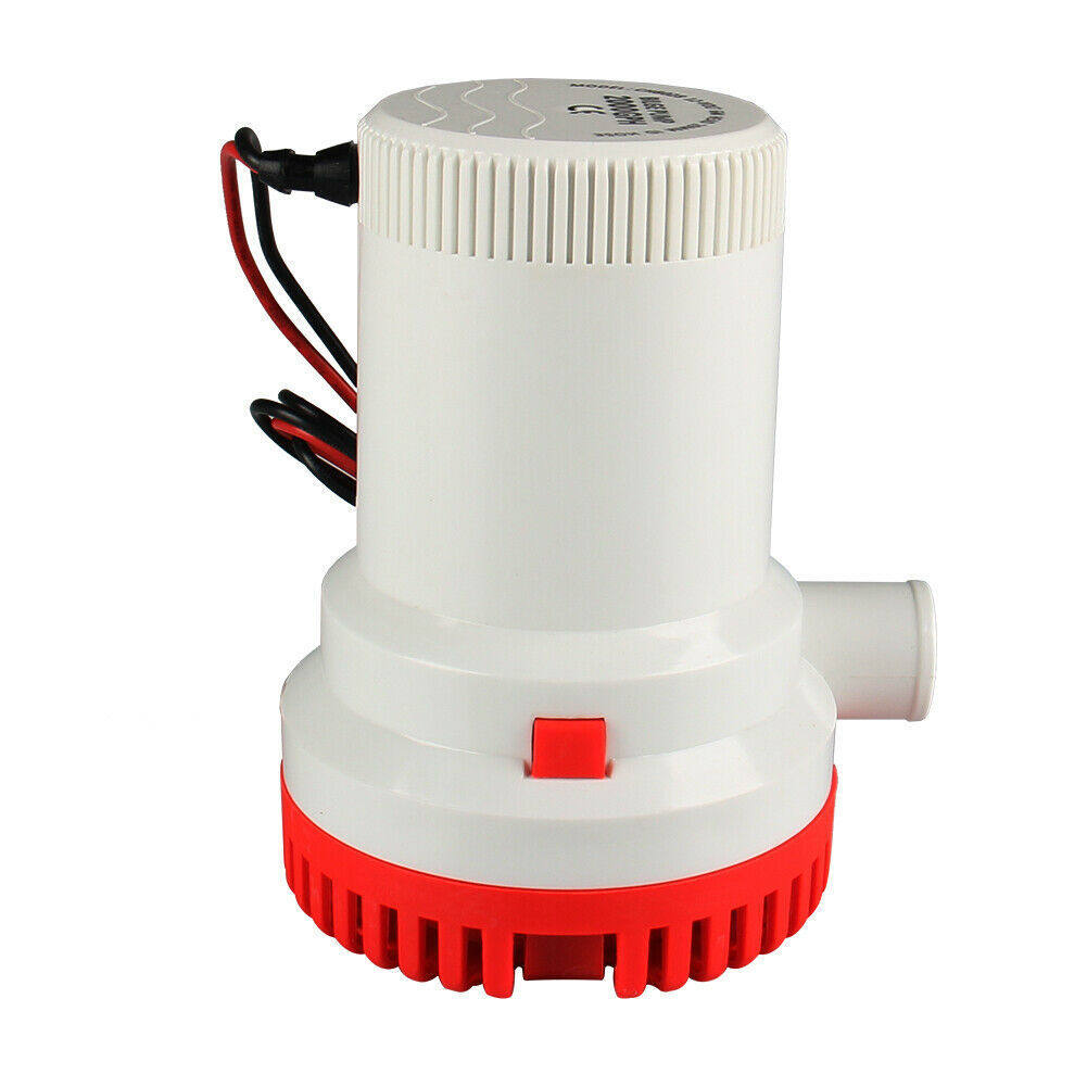 1500-2000 GPH Submersible Bilge Pump – 12V & 24V DC Electric Water Pump for Yacht & Small Boat