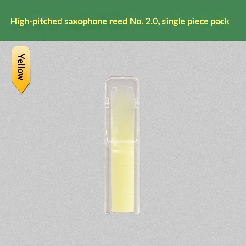 Resin Saxophone & Clarinet Reeds – 1.5 / 2.0 / 2.5 / 3.0 – Single or 4‑Pack (Alto, Tenor, Soprano, Clarinet)
