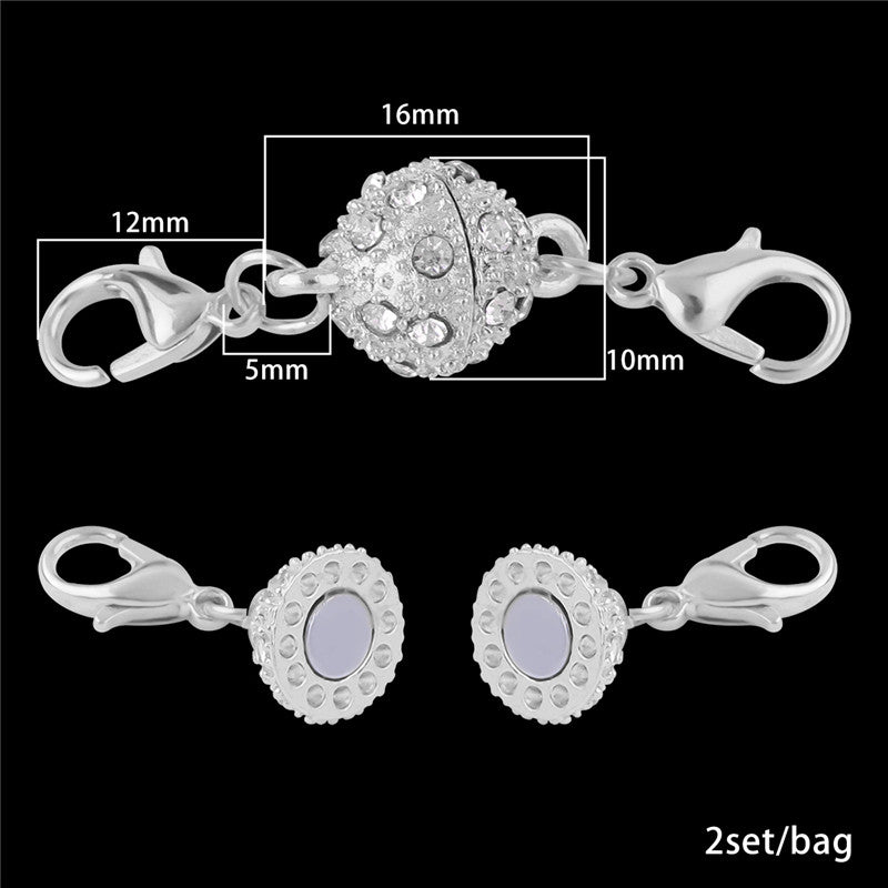 Magnetic Clasps for Jewelry Making – Strong, Gold Plated, DIY Buckles