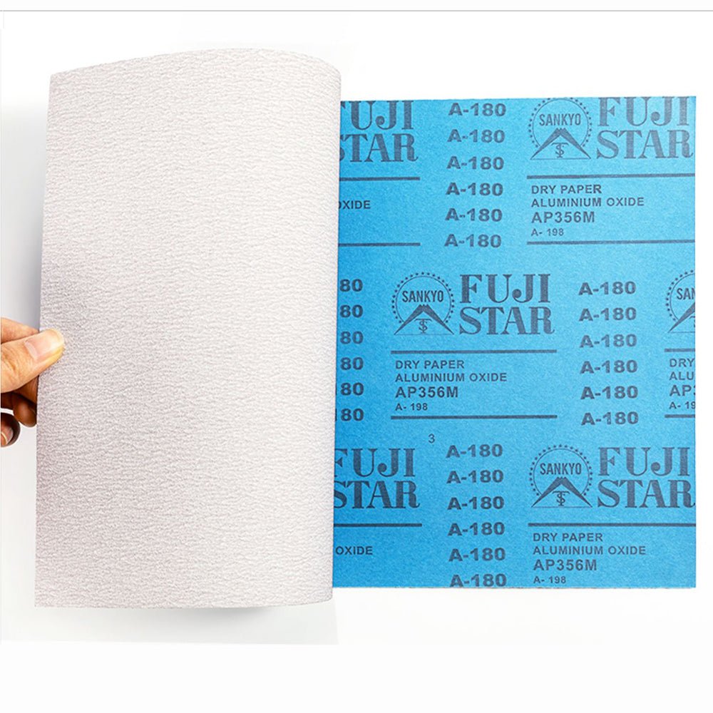 Dry Sandpaper 120 180 240 320 400 600Grits White Sand Paper for Automotive Wood Furniture Metal Electronics Polishing Grinding - HomeDIYer