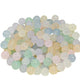 Glass Jelly Solid Color Beads – Imitation Jade Round Beads for DIY Bracelets, Necklaces, 6/8/10mm, 100pcs per Pack (White, Pink, Blue, Green, Beige, Purple)