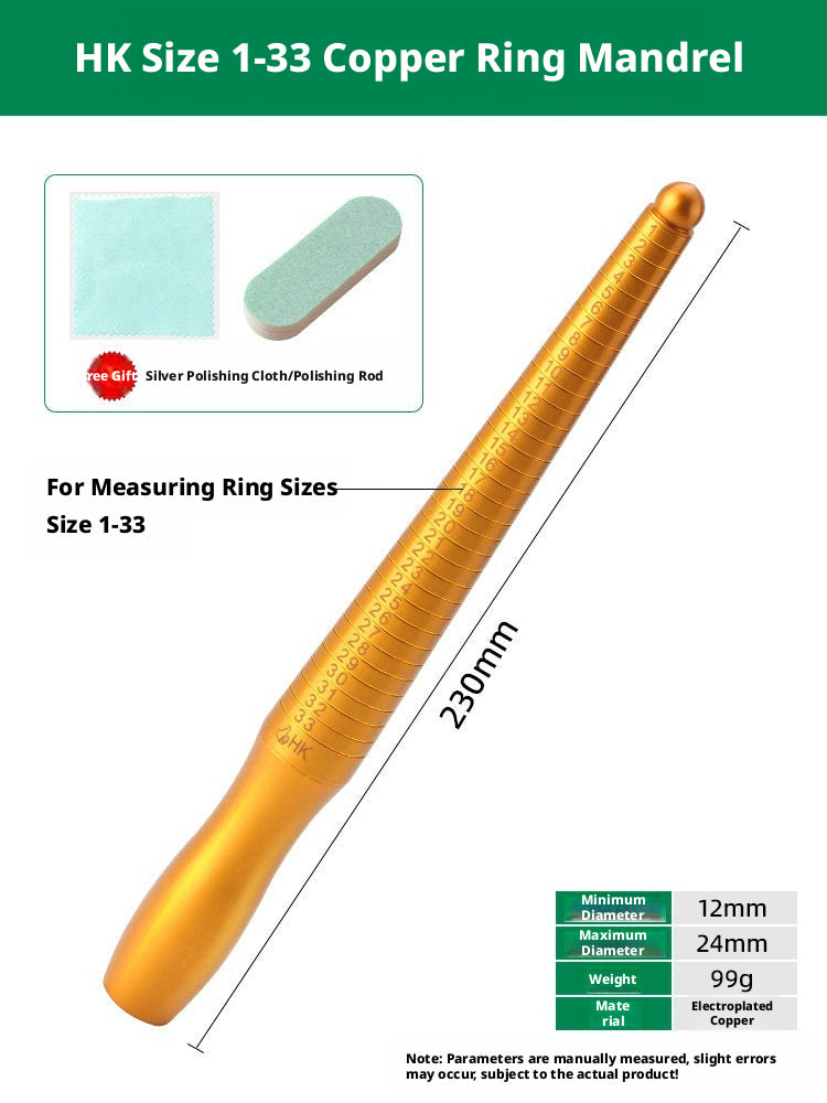 Bracelet & Ring Shaping Kit – Jewelry Repair Tools with Rubber Mallet