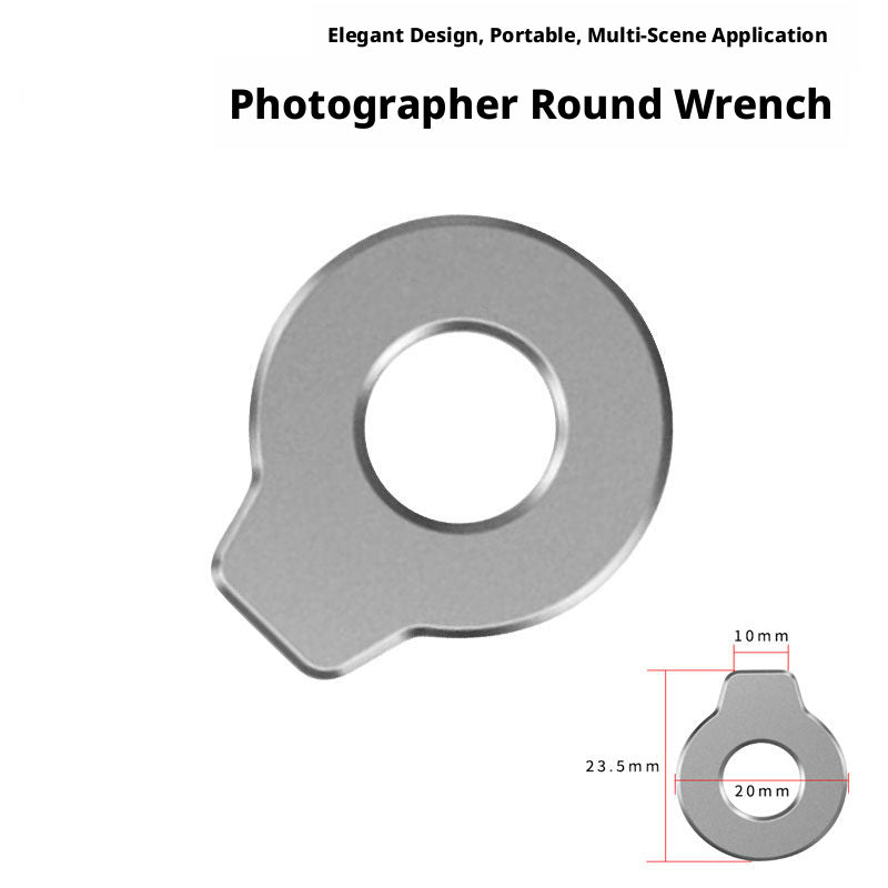 Camera Cage Screw Wrench Tool for Quick Release Plates — Flat Blade / Keychain / 7 - in - 1 Folding - HomeDIYer