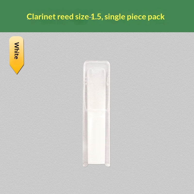 Resin Saxophone & Clarinet Reeds – 1.5 / 2.0 / 2.5 / 3.0 – Single or 4‑Pack (Alto, Tenor, Soprano, Clarinet)