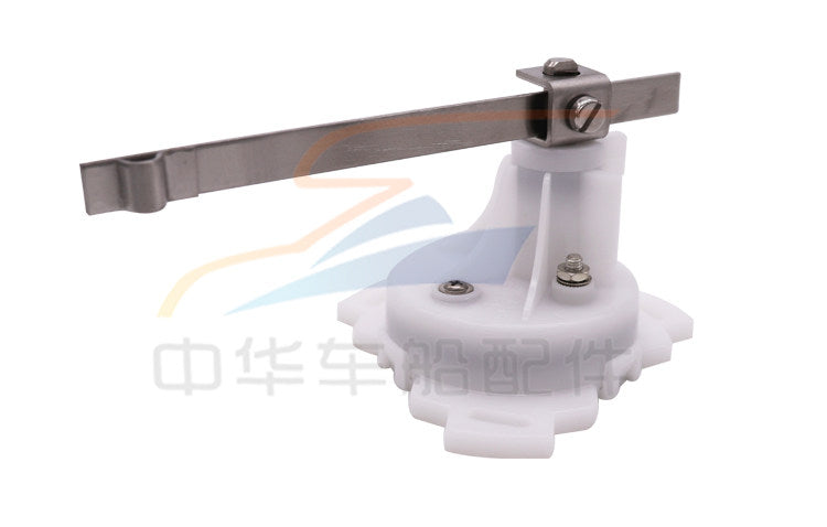 Marine Rudder Angle Indicator Gauge & Sensor – 316 SS Bezel, IP67, 12V/24V for Yachts, Speedboats & Fishing Boats